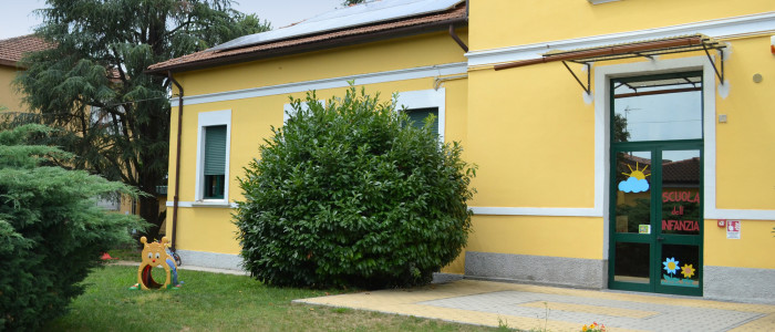 Scuola dell'Infanzia di Cascine San Pietro, veduta esterna