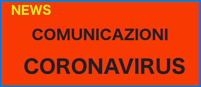 Link alla pagina Comunicazioni Coronavirus 